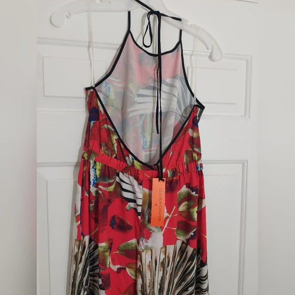 Clover CANYON Floral Halter Jumpsuit MEDIUM NWT HOST PICK! - Picture 8 of 8